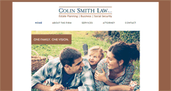 Desktop Screenshot of colinsmithlaw.com